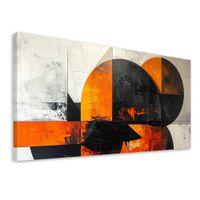 Obraz do salonu biura kuchni, Abstrakcyjne koła kształty 80x40