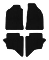 Dywaniki welurowe BASIC Ford Ranger MK2 2007-2012 czarne
