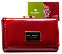 portfel damski skórzany ptn ph23-1-saf-1932 red