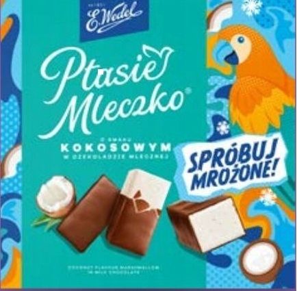 Wedel Ptasie Mleczko Kokos w Czekoladzie 340g na Arena.pl