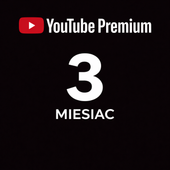 YOUTUBE PREMIUM - SUBSKRYPCJA 90 DNI