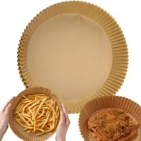 Wkład papierowy 50szt okrągły do frytkownicy beztłuszczowej air fryer