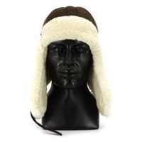 Czapka skórzana AVATAR 61 cm