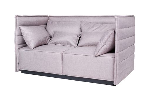 Sofa COVA dwuosobowa szara na Arena.pl