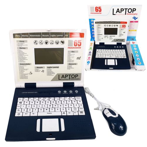 Laptop edukacyjny dla dzieci 65 programów na Arena.pl