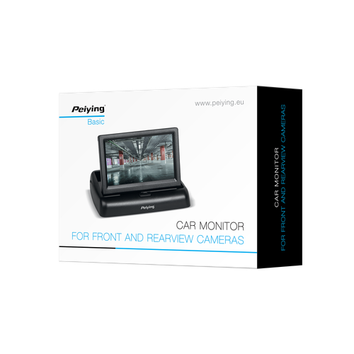 Monitor samochodowy 4,3" do kamery Peiying na Arena.pl