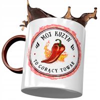 Kubek Bordowy Dla Kuzyna Na Urodziny Na Prezent Z Nadrukiem Ze Zdjęciem