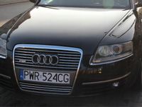 AUDI A6 C6 - LISTWY CHROMOWANE na GRILL CHROM