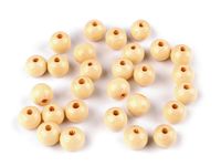 KORALIKI DREWNIANE NATURALNY 10MM 20SZT