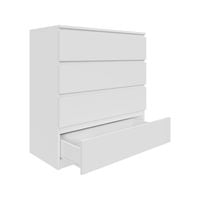 Komoda biała AVEN 90 cm z 4 szufladami różne kolory DARMOWA DOSTAWA