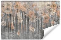 Fototapeta Ścienna KWIATY Beton Mural Vintage Abstrakcja 180cm x 120cm