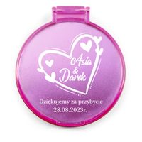 LUSTERKO personalizowane podziękowanie za przybycie dla gości ŚLUB WESELE