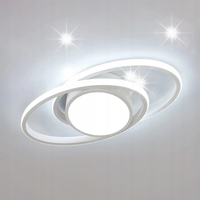 LAMPA SUFITOWA LED PLAFON OKRĄGŁY BIAŁY NOWOCZESNY 39W 6500K DO SALONU