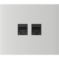 CenterCover (LAN) vertical - biały - AJAX SYSTEMS 126203.318.WH