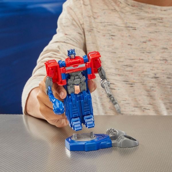 Hasbro Transformers One Figurki Optimus Prime vs Megatron Robot Battlers zdjęcie 4