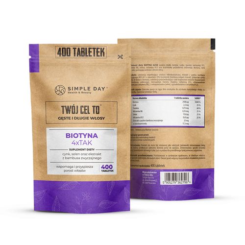 Twój cel to! Wsparcie zdrowia włosów i skóry z Biotyną 4xTAK na Arena.pl