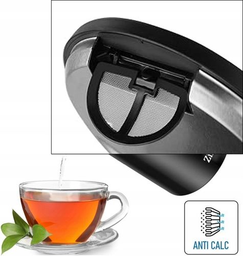 CZAJNIK ELEKTRYCZNY REGULACJA TEMPERATURY DIGITAL 40°C - 100°C 1,7L 2200W na Arena.pl