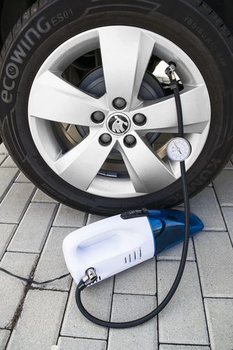 Odkurzacz samochodowy 3w1 kompresor manometr na Arena.pl