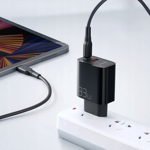 MCDODO SZYBKA ŁADOWARKA SIECIOWA DO TELEFONU ZASILACZ 2X USB USB-C PD 33W na Arena.pl