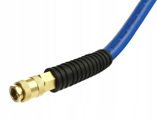 PRZEWÓD ZAKUWANY PNEUMATYCZNY DO KOMPRESORA WĄŻ CIŚNIENIOWY NBR 12x19mm 20m na Arena.pl