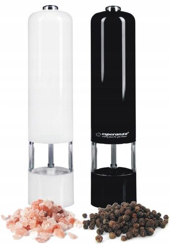 ELEKTRYCZNY MŁYNEK DO PIEPRZU I SOLI 2SZT+ BATERIE na Arena.pl