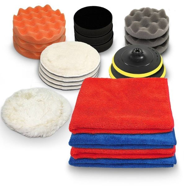 Akcesoria do polerki gąbki talerze 20 elementów zdjęcie 1