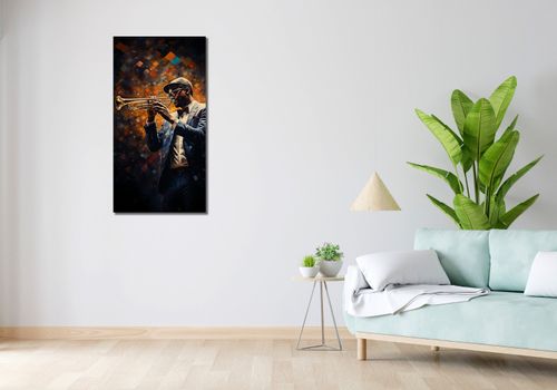 Obraz 50x100cm Symfonia na Trąbce na Arena.pl