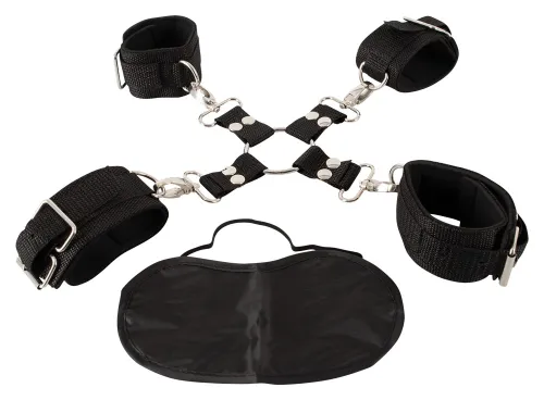 fetish fantasy series heavy-duty hogtie kit - zestaw mocnych pasow na Arena.pl