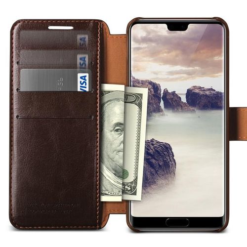 Etui VRS Design Layered Dandy Huawei P20 Brown na Arena.pl