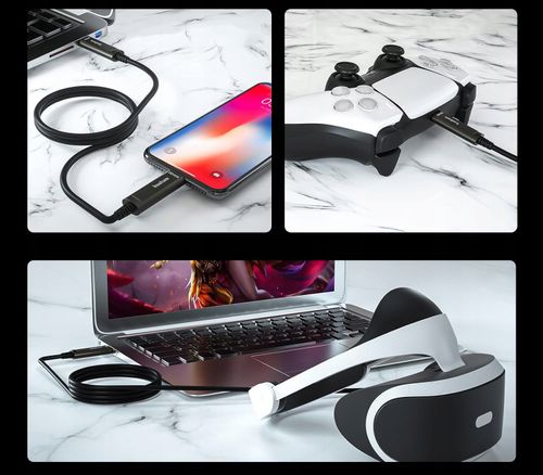 Kabel światłowodowy Huaham USB C do USB C USB 3.1, 10 Gb/s, do 50 stóp 10m na Arena.pl