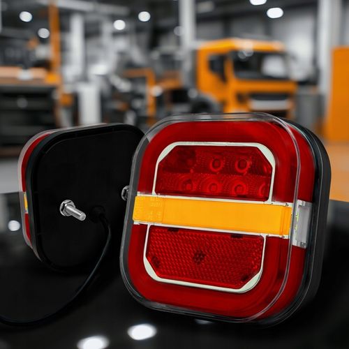 Lampa LED 4w1 Tylna Zespolona Kierunkowskaz TIR Komplet HOMOLOGACJA 2 szt. na Arena.pl