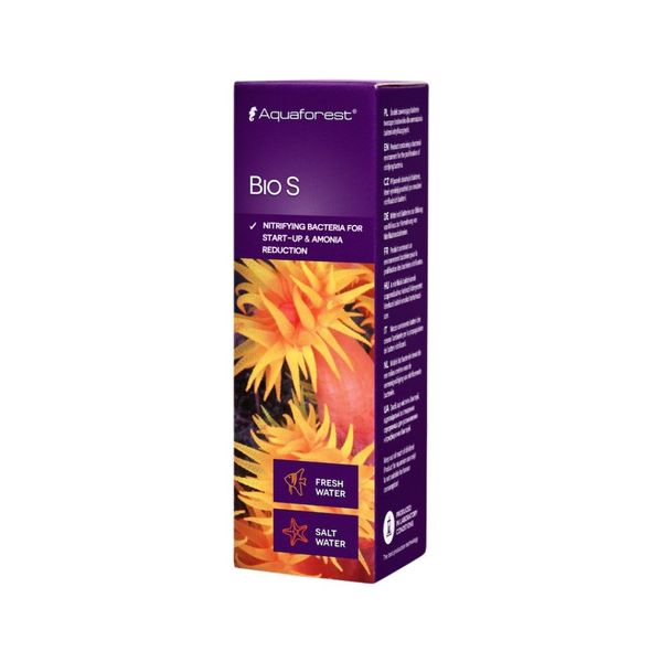 AQUAFOREST BioS 10ml- bakterie startowe do akwarium zdjęcie 1