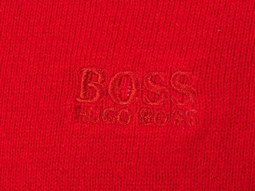 Swetr Boss C-Cedric V-Neck Red M na Arena.pl
