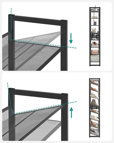 Regał na Buty - LMR08B na Arena.pl