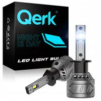 ŻARÓWKI LED QERK E4 H1 RETROFIT 120W 6000K MOCNE CANBUS ODCIĘCIE
