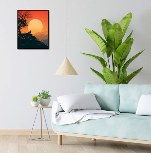 Plakat 40x50cm Kocie Wzgórze na Arena.pl