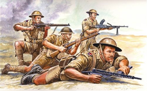 Italeri British 8th Army World War II na Arena.pl