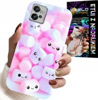 ETUI DO MOTOROLA G32 - WZÓR W SŁODKIE PIANKI, OBUDOWA, PLECKI