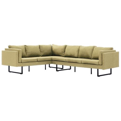 Sofa Narożna, Zielona, Materiałowa na Arena.pl