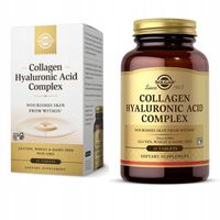 SOLGAR Collagen Hyaluronic Acid Complex 30t KOLAGEN KWAS HIALURONOWY WIT C