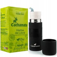 Zestaw Yerba Mate FIT: Yerbomos 3w1 500ml + Cachamate Hierbas Litoral 500g