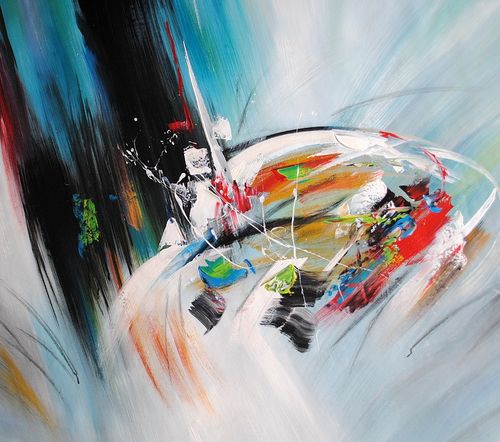 Duża abstrakcja (100x150cm) na Arena.pl