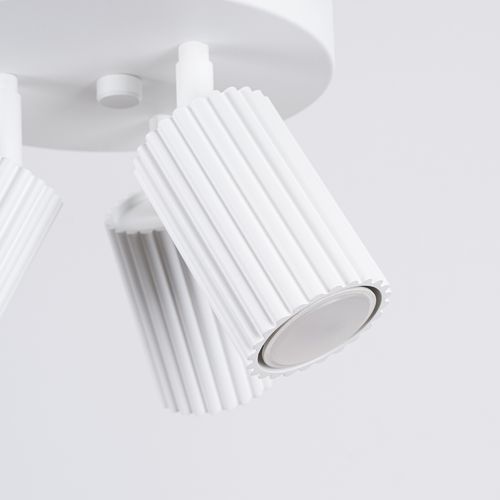 Plafon KARBON 3P biały na Arena.pl