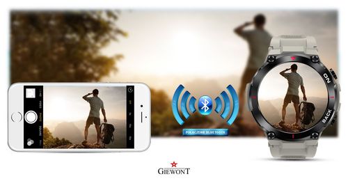 Smartwatch Giewont GW460-3 Szary GPS na Arena.pl
