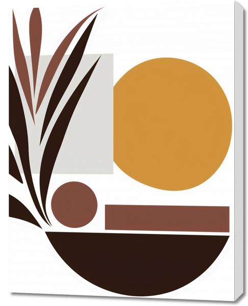 Obraz 70x90cm Stylizacja Roślin zdjęcie 1