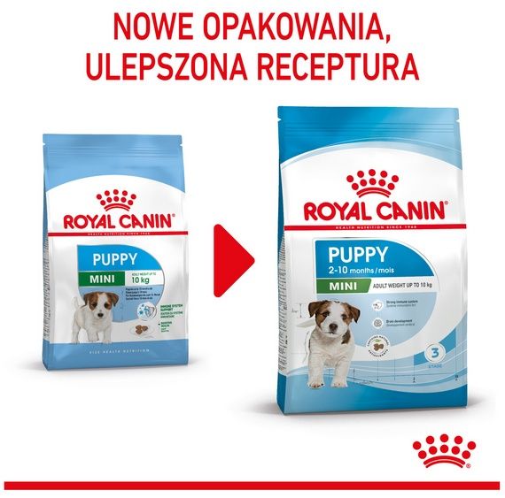 Karma sucha opracowana specjalnie dla szczeniąt małych ras Royal Canin 4kg zdjęcie 5