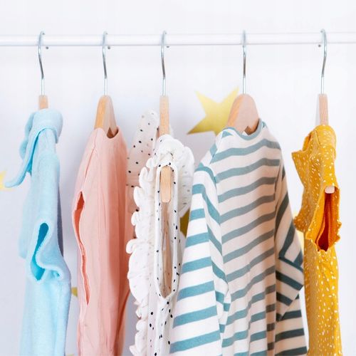 WIESZAK NA UBRANIA DZIECIĘCE WIESZAKI OGIVO x20 DLA DZIECI DREWNO na Arena.pl