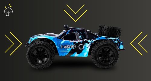 Auto Zdalnie Sterowane Samochód X-Hooligan 4x4 35km/h 1:10 DUŻE I SZYBKIE na Arena.pl