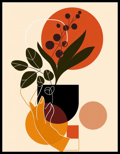 Plakat 50x65cm Dotyk Naturalności zdjęcie 2