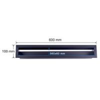 kratka kominkowa luft 100*600mm - kra lu 60